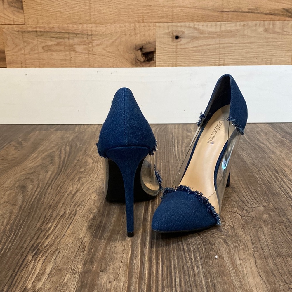 Denim 4.5 inch heel